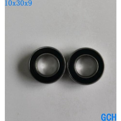 2PCS 10X30X9mm For MOUNTAIN CYCLE FURY PIVOT S6200 2RS CB ABEC5 Stainless Steel Hybrid Bearings By GCH