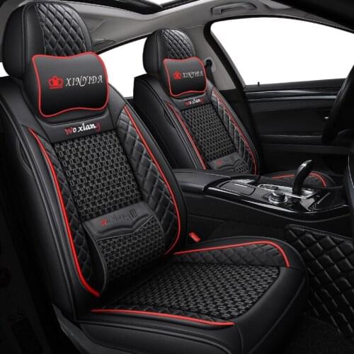 Leather car seat cover For mercedes benz w212 ml w164 w203 w205 w163 w204 w210 cla w169 gl x164 w211 e class gla cla accessories