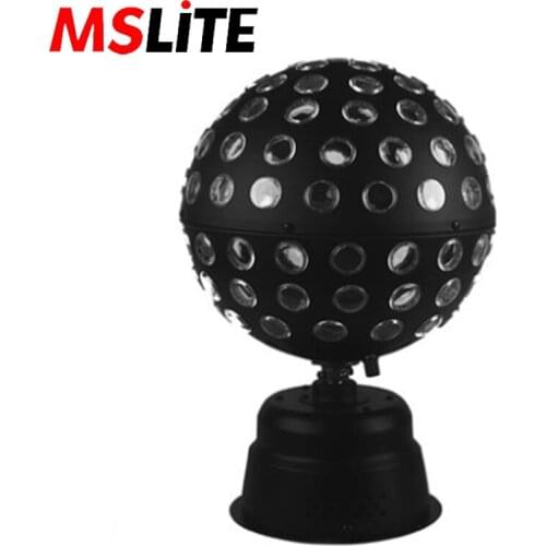 KTV Flash Room Colorful Lamps Bar Big Rotating Magic Ball Laser Light Home Stage Effect