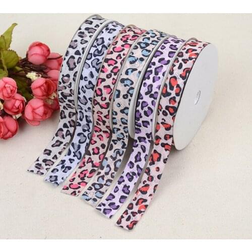 Leopard Ribbed Lace Bag Cake Box Ribbon Accessories 1.5cm * 20 Yards Clothing Shoes Gift Box Lace Ribbon Webbing Accessories