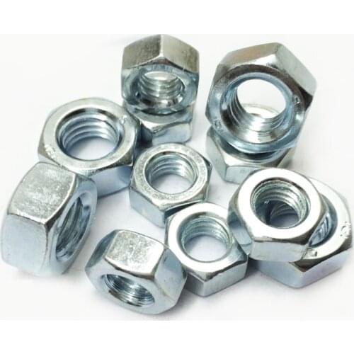 M2 M3 M4 M5 M6 M8 Galvanized Hex Nut / Copper Stud Screw Cap