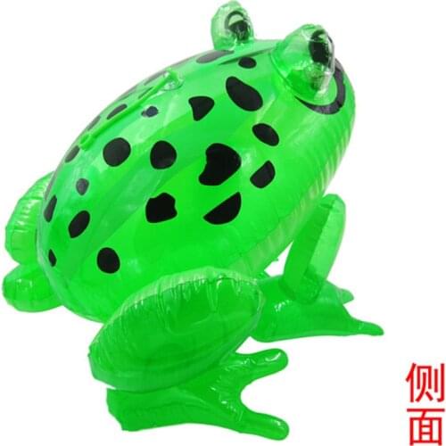 1Pcs Inflatable Frog with Light Line Toys PVC Inflatable Animal Balloons Classic Blow Up Toys Annual Events Game Toys 5ZHH018