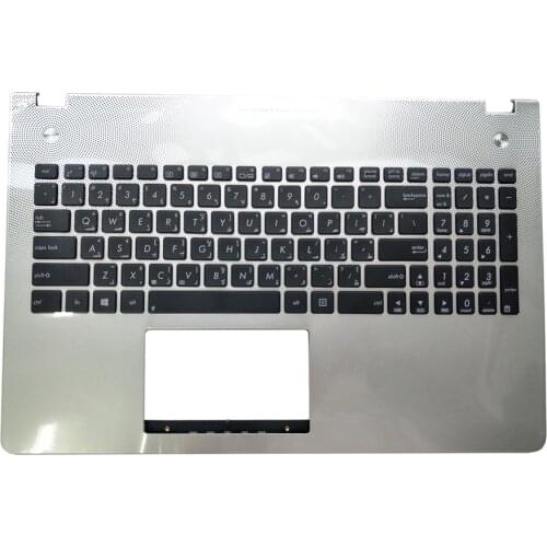 Laptop Palmrest For Asus N56 N56V N56VV N56VB with AR SP Backlit Keyboard