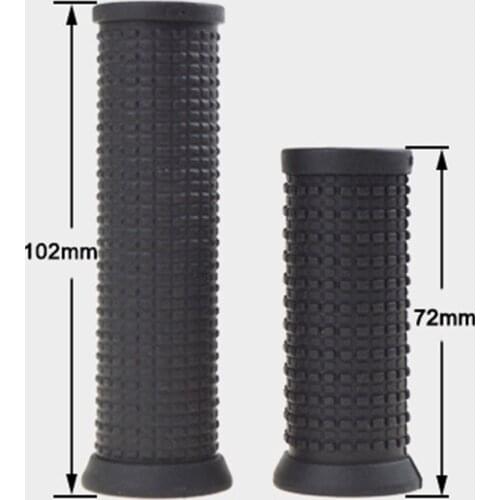 2pcs/set Bike Bicycle Long/Short Handlebar Grips For Twisting Shifter MTB Parts Anti Slip Soft TPR Rubber