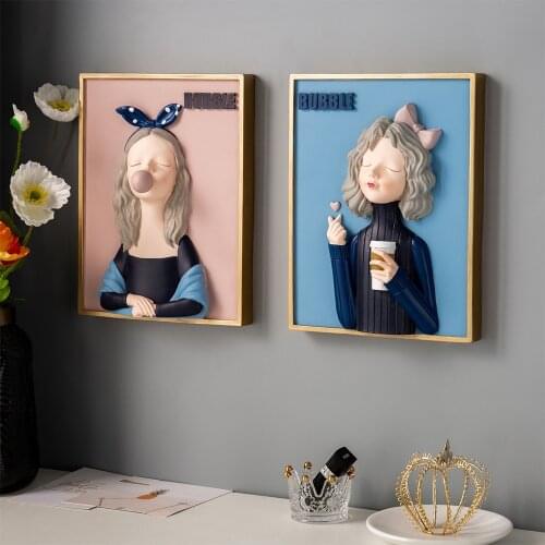 Modern Interior Decoration For Home Girl Bedroom Decoration Wall Paintings Anime Decor Art Wall Decor Living Room Decoration