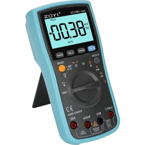 TAPECHX VC15B+Auto Range digital multimeter newly multimetro digital profissional Frequency resistance capacitance current test