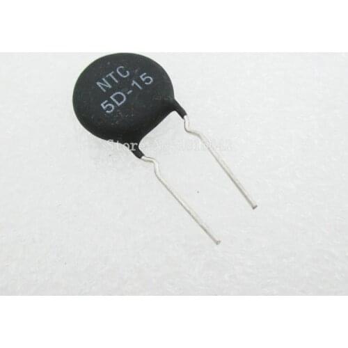 10PCS/LOT NTC Thermistor Resistor NTC 5D-15 5D15 Thermal Resistor
