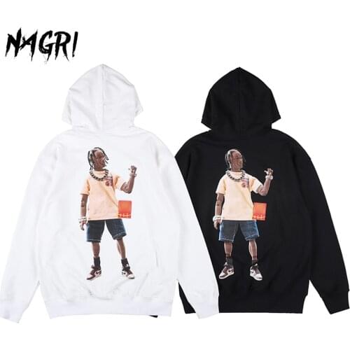 Hip Hop Rap Star Print Mens Hoodies Streerwear Men Women Pullover Sweatshirt Casual Fashion Oversized Autumn Winter Top