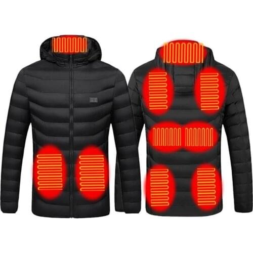 Electric Heating Vest Lightweight USB Winter Warm Heating Jacket Body Warmer Clothes For Men Women Electric Heated Outdoor Coat