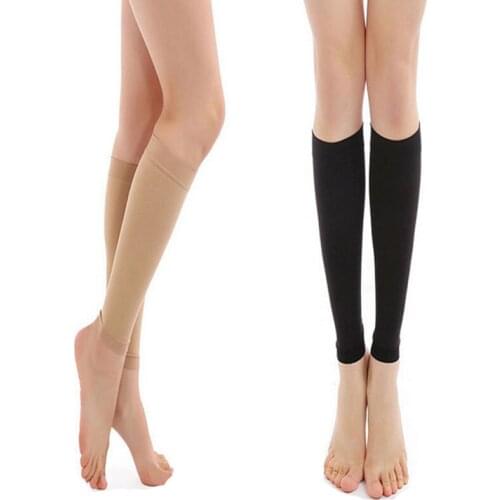 1 Pair Leg Running Sleeve Swelling Support Medical Compression Brace Shin Splint Stockings Varicose Vein Sport Safety Leg Warmer