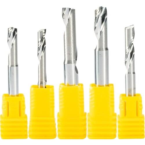 1Pc SHK 8mm CEL 22mm 25mm Single One Flute Milling cutters Aluminum CNC Tools Solid Carbide,aluminum composite panels End Mill