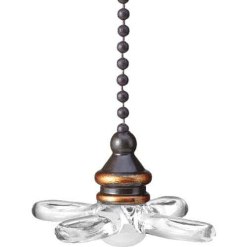 2pc Ceiling Fan Lamp Pulls Chain Extender Home Decor Metal Lighting Accessories Chandelier Zipper Connector Home Wedding