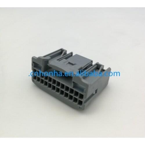 Free shipping 20pcs Tyco Amp Connector System 24 Pin Female unsealed plastic housing Auto Connector 1379668-2 without terminal