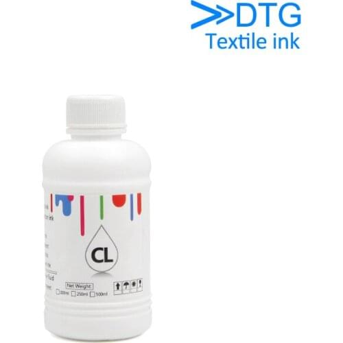 250ML DTG Textile Flatbed Printer Pretreatment for Roland for Mimaki for Mutoh Brother Inkjet Printer Ink Pre-treatment 500ML