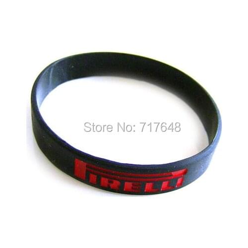 300pcs Pirelli wristband silicone bracelets free shipping by FEDEX