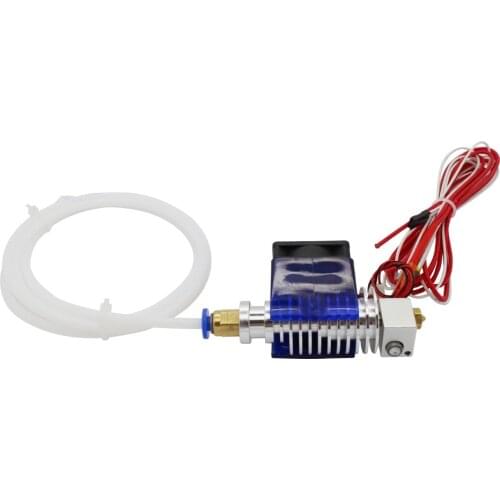 3D Printer e3d V5 J-head Hotend with Cooling Fan and tube for remote 1.75mm Filament Wade Extruder 0.3/0.4/0.5mm Nozzle option