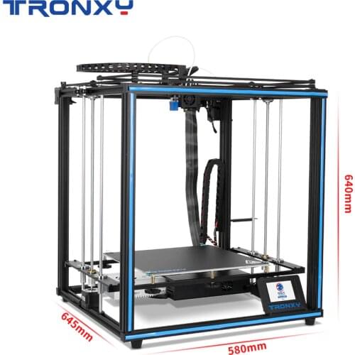 Tronxy 3D Printer X5SA 24V CoreXY Heat table 330*330mm Auto level 3d impresora Filament Sensor High-precision Aluminium Frame
