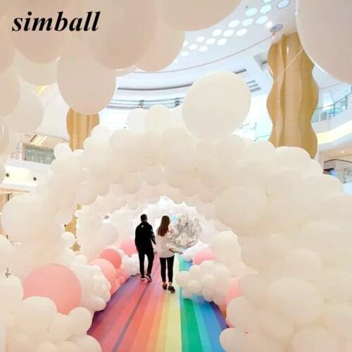 White Balloon Sea of Clouds 5inch 10inch 18inch 36inch Big Balloon Wedding Birthday Party Decor Helium Balloon Latex globos