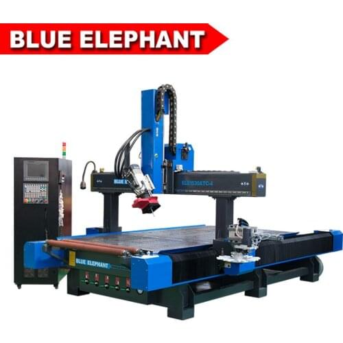 Wood CNC Engraving 1530 ATC CNC Price 4 Axis CNC Router Carourel Type Auto Tool Changer for solid aluminium panel