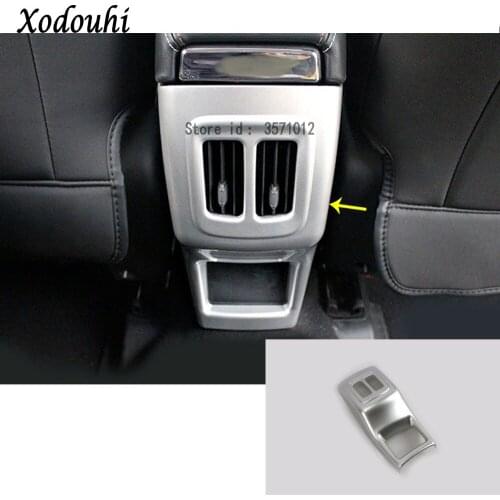 For Jeep Compass 2017 2018 2019 2020 Car Body Styling Garnish Cover Frame Lamp Stick Trim Back Rear Air Condition Outlet Vent