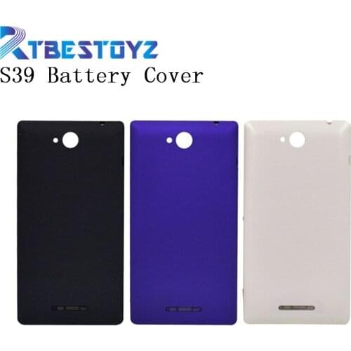 RTBESTOYZ Battery Cover Replacement Parts For Sony Xperia C C2304 S39 C2305 S39H S39C Rear Battery Door Back Cover Housing