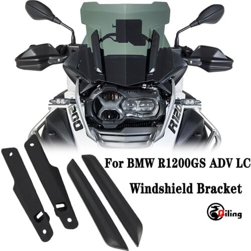 Motorcycle Windshield For BMW R1200GS LC Adventure 2013 - 2018 WindScreen Trim Bracket Holder Strip R 1200 GS R1200 GS ADV
