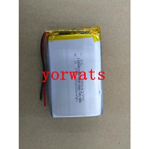 New Hot A Rechargeable Li-ion Cell 3.7V polymer lithium battery 804270 3000mAh direct sale