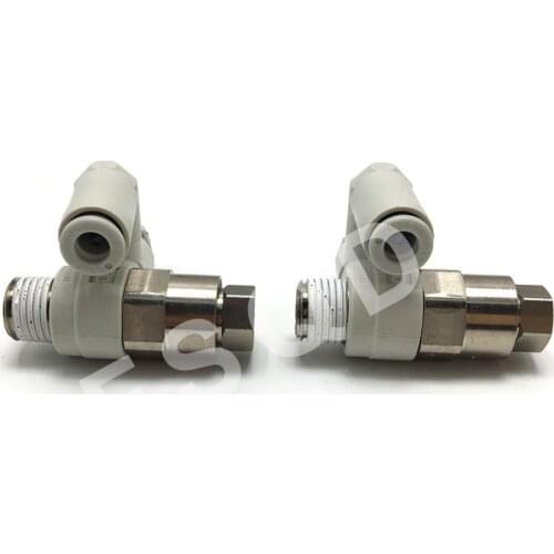 ASP330F-01-06S ASP330F-01-08S ASP430F-02-06S ASP series Check valve Speed regulation valve connector pneumatic components