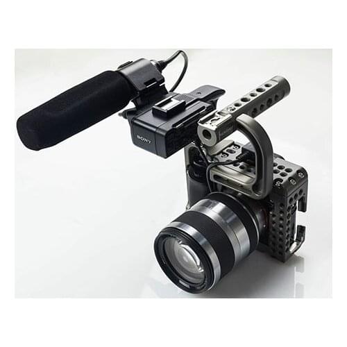 Movcam DSLR A7S Baseplate Cage With Top Handle +HDMI Cable For Sony A7S Camera Black Editon