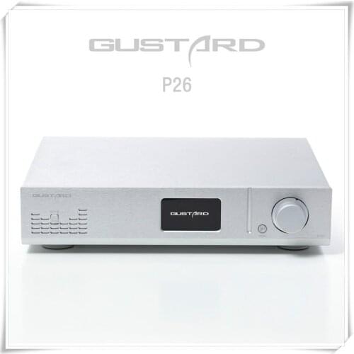 GUSTARD P26 Class A Fully Balanced Preamp Dual LM49860 Op AMP HIFI Pre Amplifier