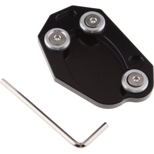 CNC Sidestand Plate Kickstand Extension Pad For Kawasaki Z1000
