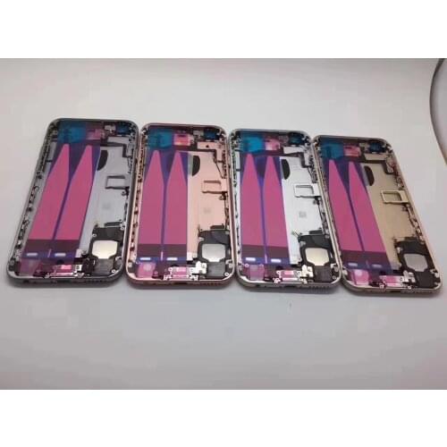 Back Cover Middle Frame Chassis with Flex Cable Assembly for iPhone 6S Plus Rear Housing Middle Frame Chassis for iPhone 6 Plus