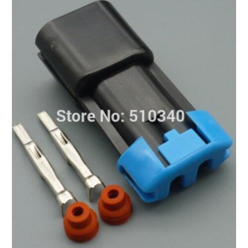 100set 2.8mm2 hole male jacket harness connector terminal block with car plug
