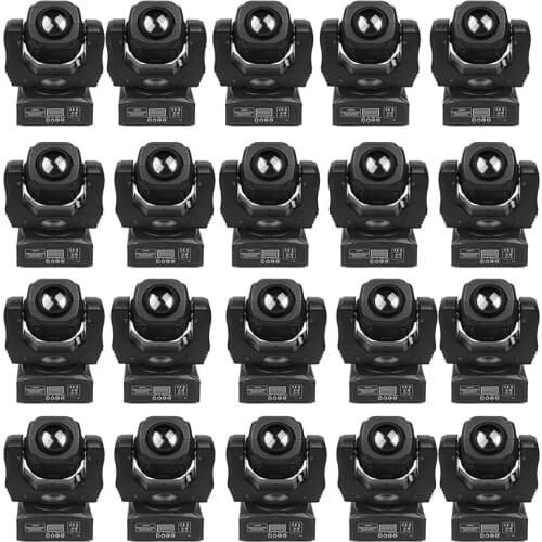 20pcs/lot Led 60w spot moving head light Professional DMX 60W Gobo moving heads lights for stage family party club dj disco show