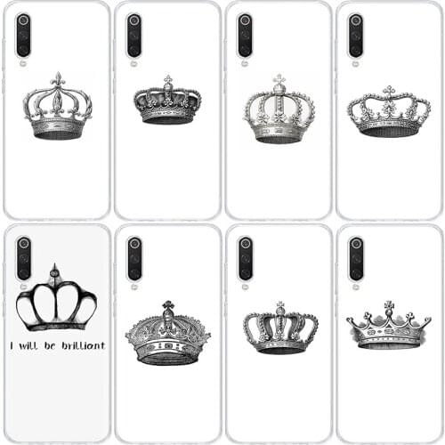 A crown circling a kings head Phone Case For Xiaomi Mi Note 11 10 9 CC9 10T 8 A3 A2 A1 M2 F2 Lite Pro X3 K20 F1 F3 CC9E 6X 5X C