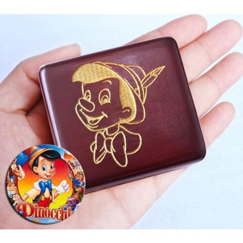 Sinzyo Handmade Wooden When you wish upon a star Music Box Mechanism Musical Box Gift For Christmas/Birthday/Valentines day