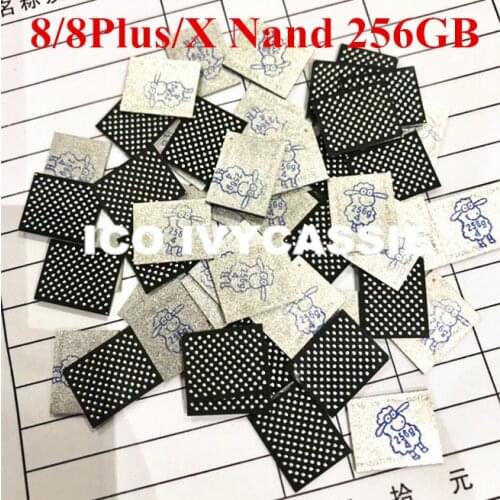For iPhone 8 8Plus X 256GB Nand Flash Memory IC 8 8P X Harddisk HDD chip Solve Error 9/4014 Expand Capacity Program Serial NO