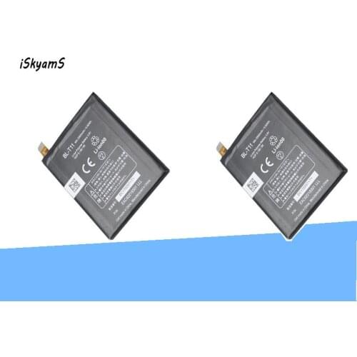 ISkyamS 2x 2500mAh BL-T11 BLT11 BL T11 Replacement Batteries For LG L22 isai F340 EAC62218301 Mobile Phone Battery