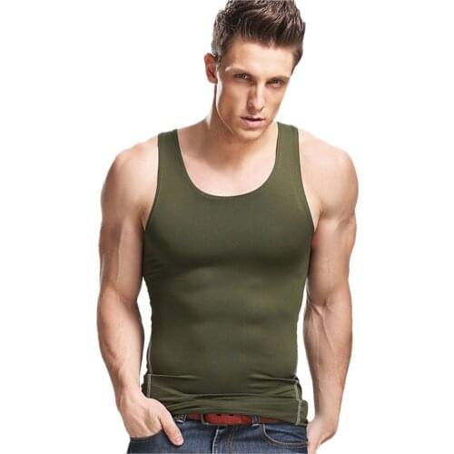 Home&Nest Mens O-Neck Sleeveless Tops Fitness Muscle Solid Casual Bodybuilding Tight-drying Tops Sports Mens Blouse Summer