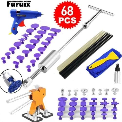 38cm Car Body Dent Removal Tool Dent Repair Puller Kit Slide Hammer Suction Cups for Hail Damage Car Dent Repair Tool