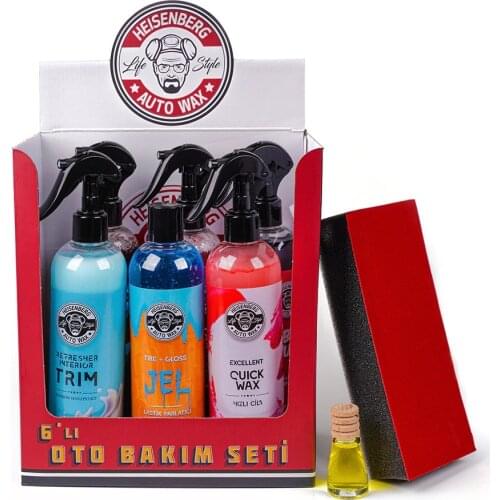 Heisenberg 6'lı Professional Auto Care Set-SPECIAL PROMOTION PRICE