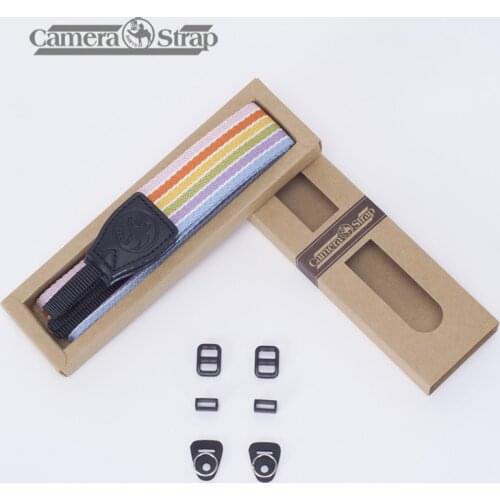 Handmade Camera Straps Retro Vintage VNS Soft Multi-color Neck Strap for Canon Fuji Nikon Olympus Panasonic Pentax Sony Cameras