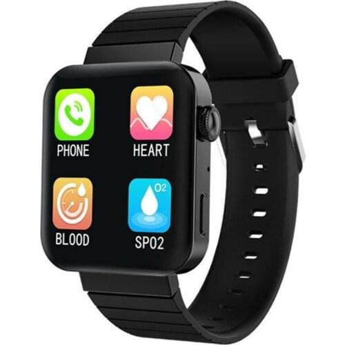 Full Screen Touch Smart Watch Heart Rate Monitor Call Messages Notification Music Playing for Android iOS Mobile Phones