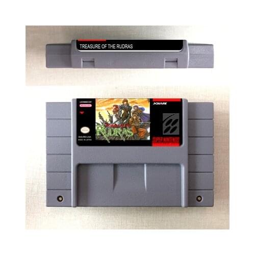 Treasure of the Rudras - RPG Game Card US Version English Language Battery Save