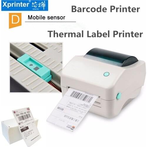 XP-450B high speed 150mm/s thermal barcode printer Electronic surface single printer max print width 108mm width barcode printer