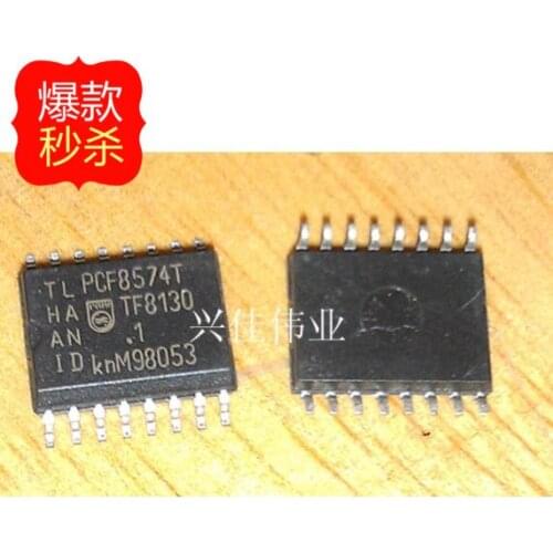 10PCS New original authentic 8574 PCF8574 PCF8574T SOP16 interface chip