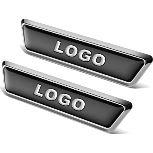 2pcs Auto Side Fender Sticker Car Body Nameplate Sticker Decals For AMG Mercedes W212 W213 W221 W205 W177 W246 GLC GLE CLS AMG