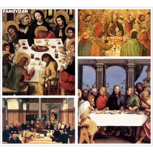 Diy 5D Diamond Painting Religious Figure Full Drill Diamond Embroidery Mosaic Cross Stitch Kits Home Decoration Accessories Gift