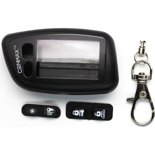CENMAX ST-5A Russian LCD remote control body case for CENMAX ST5A LCD keychain car remote 2-way car alarm system st5A