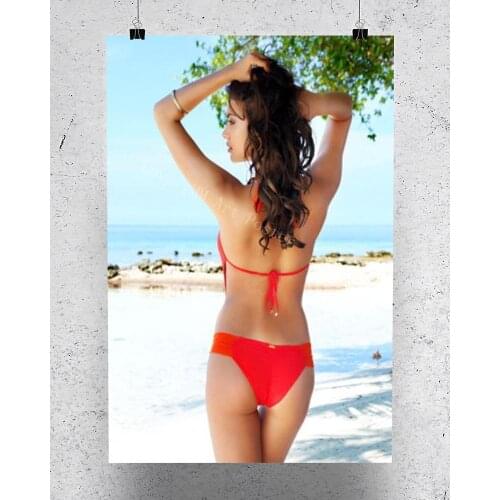 D1183 Irina Shayk Star Sexy Beautiful Girl Model Silk Fabric Poster Art Decor Indoor Painting Gift